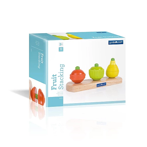 Развивающий набор Монтессори Фруктовые Пирамидки (10 шт) от Guidecraft