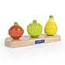 Развивающий набор Монтессори Фруктовые Пирамидки (10 шт) от Guidecraft