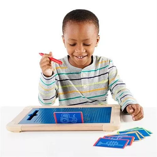 Настольная игра Монтессори Магнитная мозаика делюкс (12 деталей) от Guidecraft