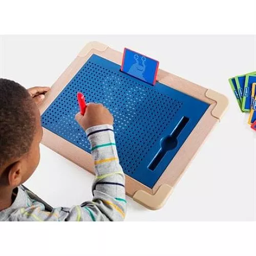 Настольная игра Монтессори Магнитная мозаика делюкс (12 деталей) от Guidecraft