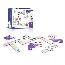 Тактильный набор Монтессори домино Продукты (28 шт) от Guidecraft