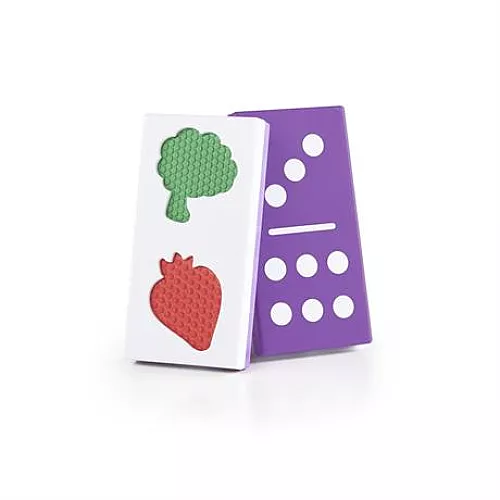 Тактильный набор Монтессори домино Продукты (28 шт) от Guidecraft Тактильный набор Монтессори домино Продукты (28 шт) от Guidecraft
