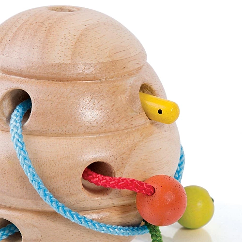 Тактильный набор шнуровка Улей (4 шт) от Guidecraft