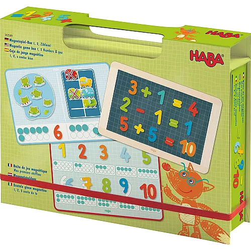 Магнитный математический набор Цифры и фигурки (158 шт) от HABA Магнитный математический набор Цифры и фигурки (158 шт) от HABA