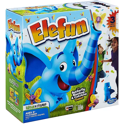 Развивающая активная игра Слон и бабочки (1-3 игрока) от Hasbro Развивающая активная игра Слон и бабочки (1-3 игрока) от Hasbro