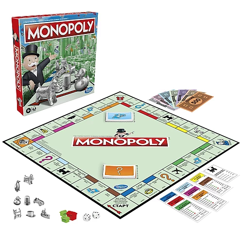 Развивающая настольная игра Монополия от Hasbro Развивающая настольная игра Монополия от Hasbro