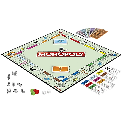 Развивающая настольная игра Монополия от Hasbro Развивающая настольная игра Монополия от Hasbro