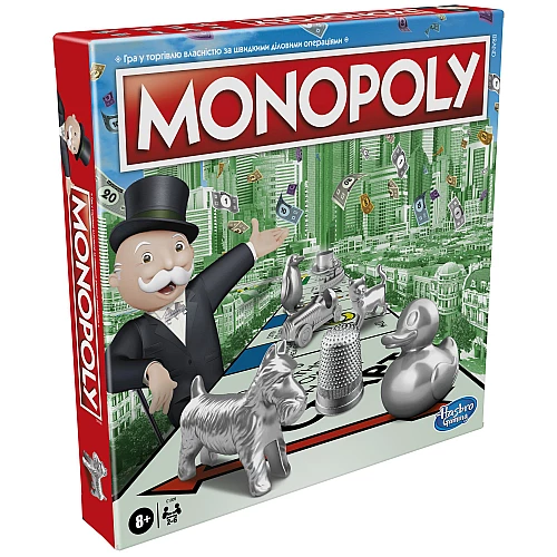 Развивающая настольная игра Монополия от Hasbro Развивающая настольная игра Монополия от Hasbro