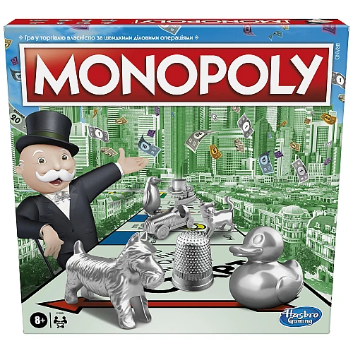 Развивающая настольная игра Монополия от Hasbro Развивающая настольная игра Монополия от Hasbro
