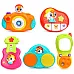 Развивающий набор Подвесные музыкальные игрушки (5 шт) от Huile Toys