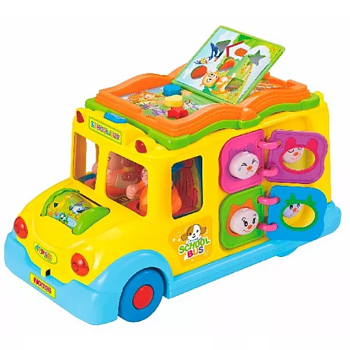 Розвиваюча сенсорна іграшка Автобус від Hola Toys Розвиваюча сенсорна іграшка Автобус від Hola Toys