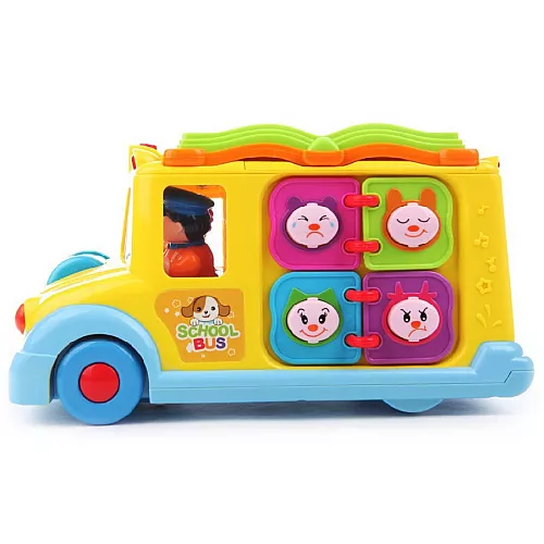 Розвиваюча сенсорна іграшка Автобус від Hola Toys Розвиваюча сенсорна іграшка Автобус від Hola Toys
