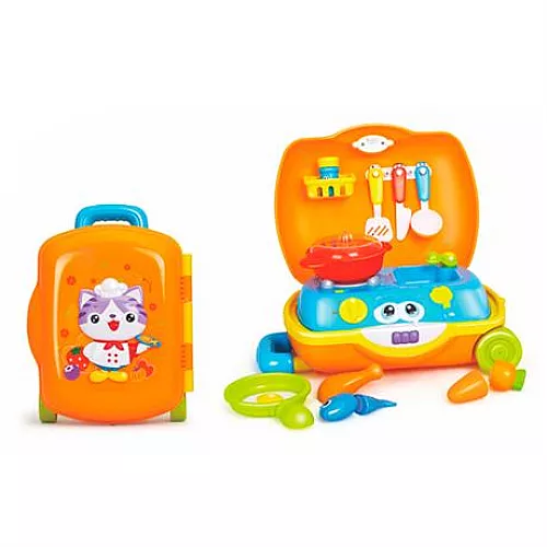 Развивающий игровой набор Чемоданчик повара от Hola Toys Развивающий игровой набор Чемоданчик повара от Hola Toys