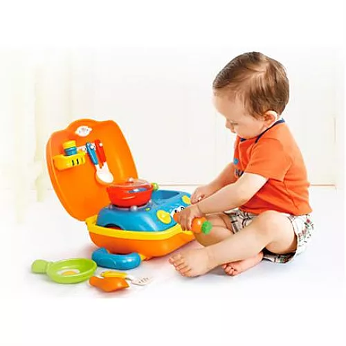 Развивающий игровой набор Чемоданчик повара от Hola Toys Развивающий игровой набор Чемоданчик повара от Hola Toys