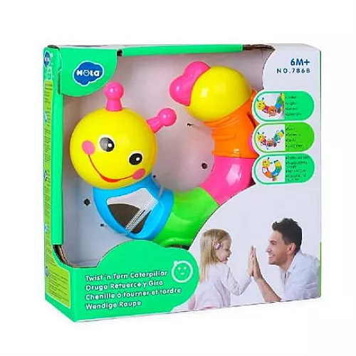 Развивающая игрушка Гусеница от Hola Toys Развивающая игрушка Гусеница от Hola Toys