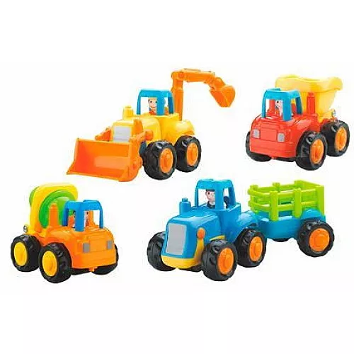 Розвиваючий набір Фермерська техніка (4 шт) від Hola Toys Розвиваючий набір Фермерська техніка (4 шт) від Hola Toys