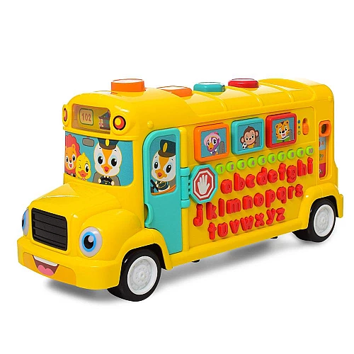Интерактивная игрушка Автобус (музыка / свет) от Hola Toys Интерактивная игрушка Автобус (музыка / свет) от Hola Toys