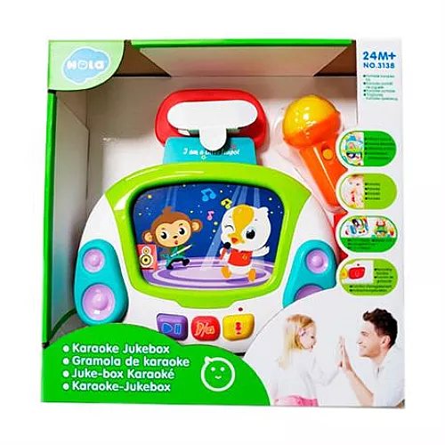 Музыкальная развивающая игрушка Караоке от Hola Toys Музыкальная развивающая игрушка Караоке от Hola Toys