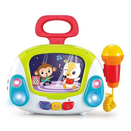 Музыкальная развивающая игрушка Караоке от Hola Toys Музыкальная развивающая игрушка Караоке от Hola Toys