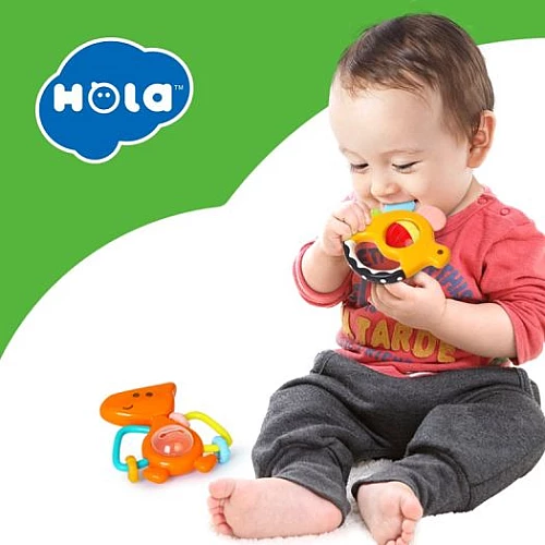 Набір брязкалець Динозаври (5 шт) від Hola Toys