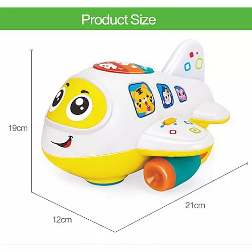 Развивающая музыкальная игрушка Самолетик от Hola Toys Развивающая музыкальная игрушка Самолетик от Hola Toys