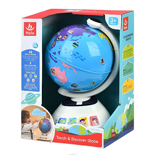Розвиваюча іграшка Сенсорний глобус від Hola Toys