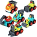 Развивающий набор Строительная техника (6 шт) от Hola Toys