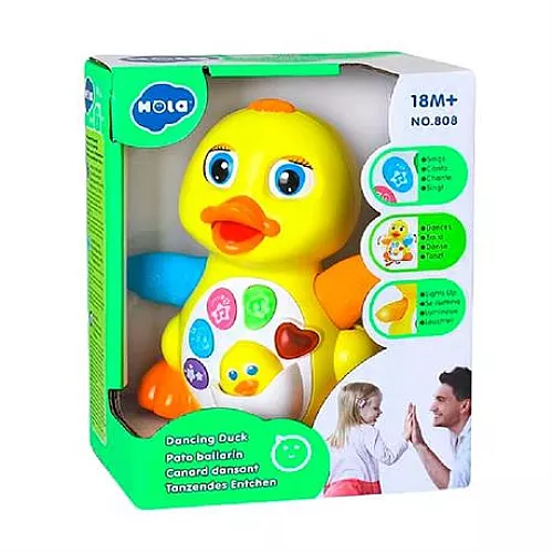 Розвиваюча музична іграшка Каченя від Hola Toys Розвиваюча музична іграшка Каченя від Hola Toys
