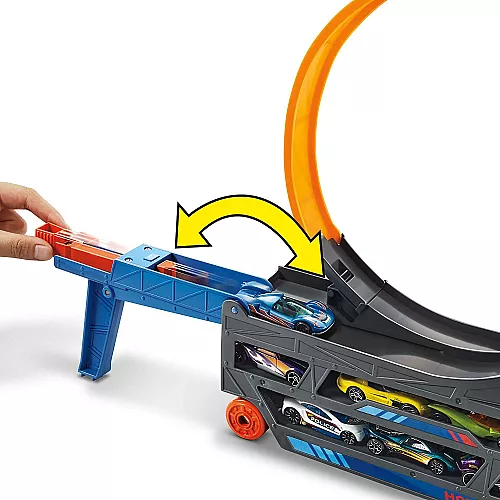 Розвиваючий конструктор Автовоз з гоночним треком від Hot Wheels Розвиваючий конструктор Автовоз з гоночним треком від Hot Wheels