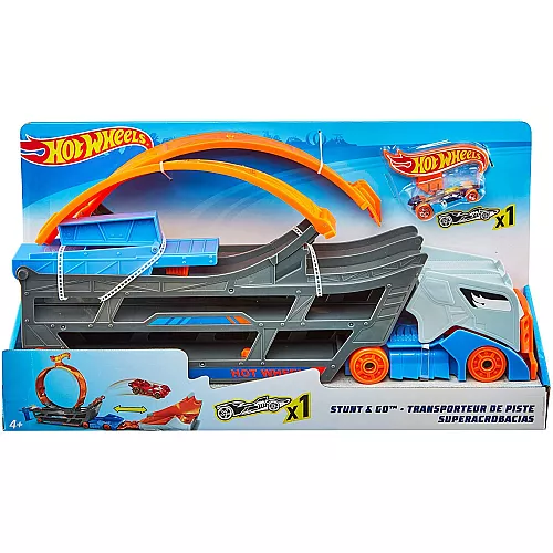 Розвиваючий конструктор Автовоз з гоночним треком від Hot Wheels Розвиваючий конструктор Автовоз з гоночним треком від Hot Wheels