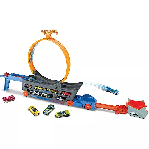 Розвиваючий конструктор Автовоз з гоночним треком від Hot Wheels Розвиваючий конструктор Автовоз з гоночним треком від Hot Wheels