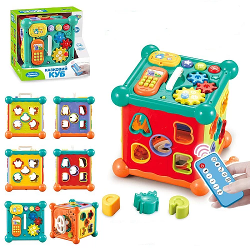 Розвиваючий музичний куб сортер від Limo