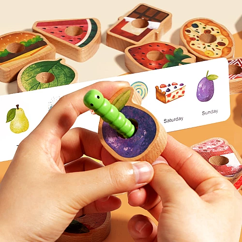 Розвиваюча шнуровка Гусениця від Obetty