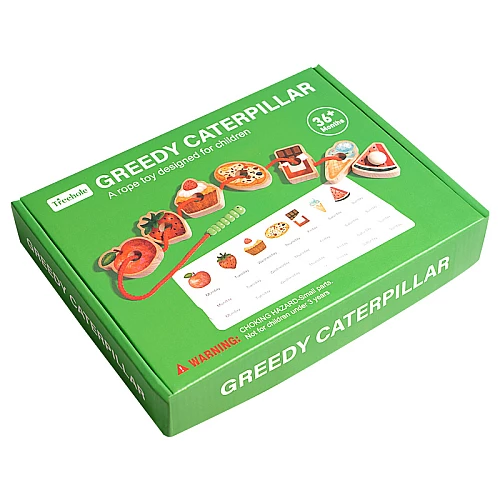 Розвиваюча шнуровка Гусениця від Obetty