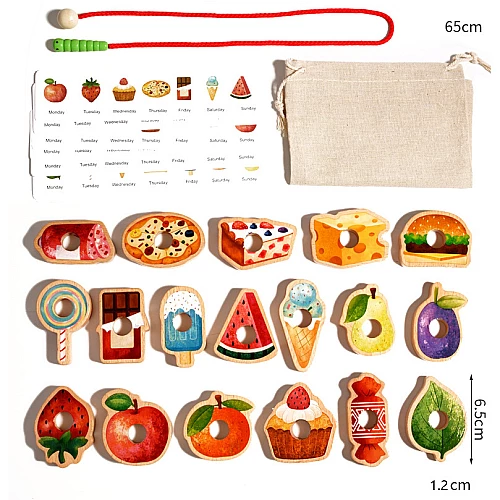 Розвиваюча шнуровка Гусениця від Obetty