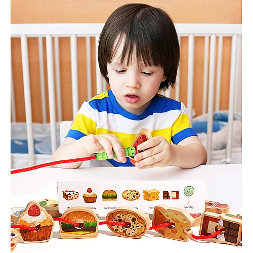 Розвиваюча шнуровка Гусениця від Obetty