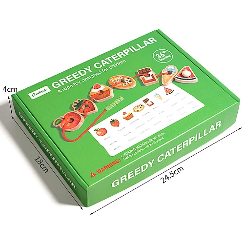 Розвиваюча шнуровка Гусениця від Obetty