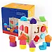 Развивающий деревянный куб сортер