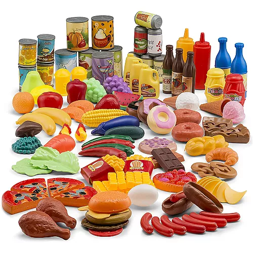 Розвиваючий набір Продукти (122 шт) від JaxoJoy Розвиваючий набір Продукти (122 шт) від JaxoJoy