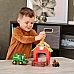 Розвиваючий конструктор Трактор із загоном від John Deere Kids