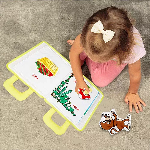 Развивающая мягкая книга Противоположности (10 тем) от Jollybaby Развивающая мягкая книга Противоположности (10 тем) от Jollybaby