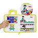 Развивающая мягкая книга Противоположности (10 тем) от Jollybaby