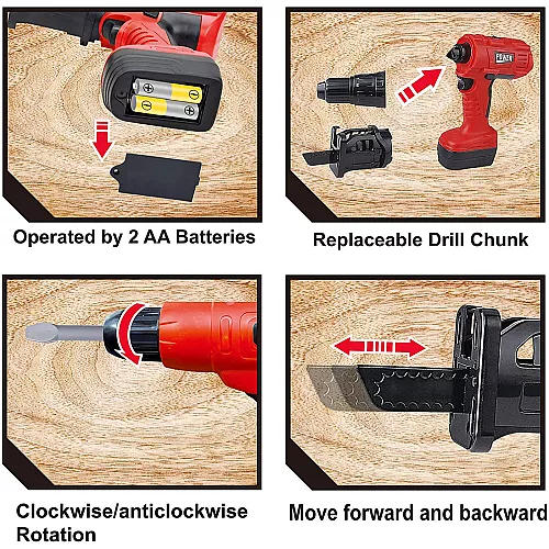 Развивающий набор строительных инструментов (24 шт) от JOYIN