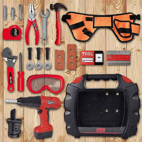 Развивающий набор строительных инструментов (24 шт) от JOYIN