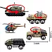 Развивающий набор Трак с военной техникой (10 шт) от Obetty