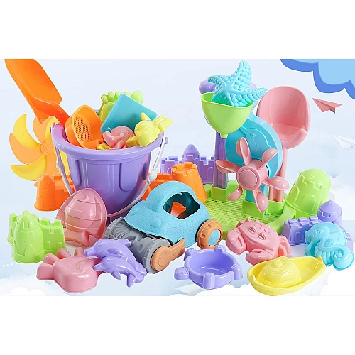 Розвиваючий сенсорний набір для піску Пасочки (28 шт) від Obetty