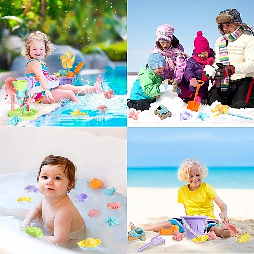 Розвиваючий сенсорний набір для піску Пасочки (28 шт) від Obetty