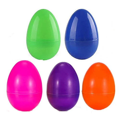 Развивающий набор Разноцветные яйца 6 см(10 шт) от Obetty