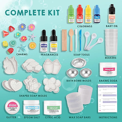 Набір для творчості Мило та бомбочки для ванни від JOYIN