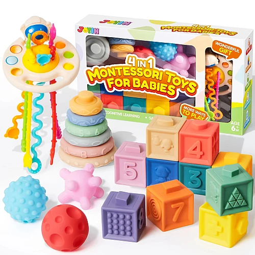 Игровой набор Монтессори 4 в 1 (20 предметов) от JOYIN Игровой набор Монтессори 4 в 1 (20 предметов) от JOYIN